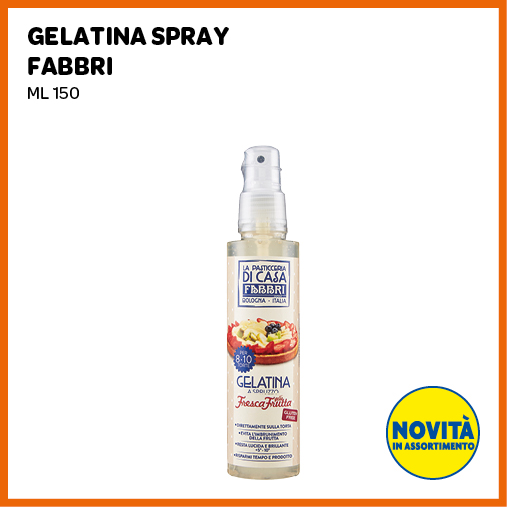 Gelatina spray fabbri