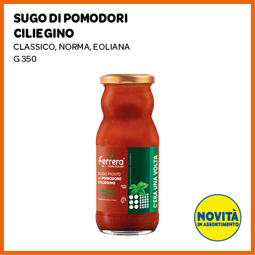 Sugo di pomodori ciliegino