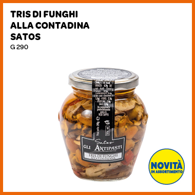 Tris funghi Satos