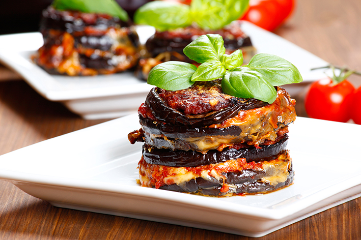 Parmigiana di melanzane grigliate