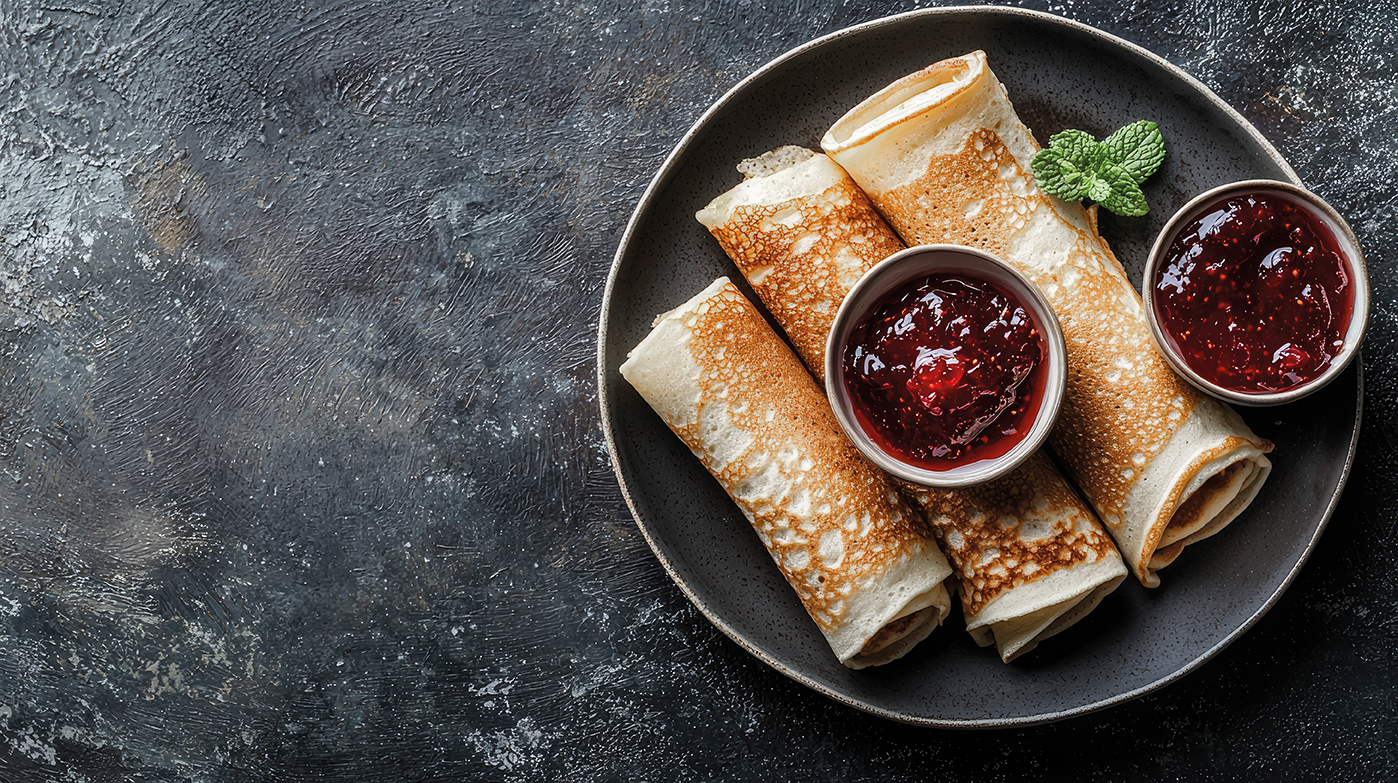 Rotelle mascarpone e marmellata