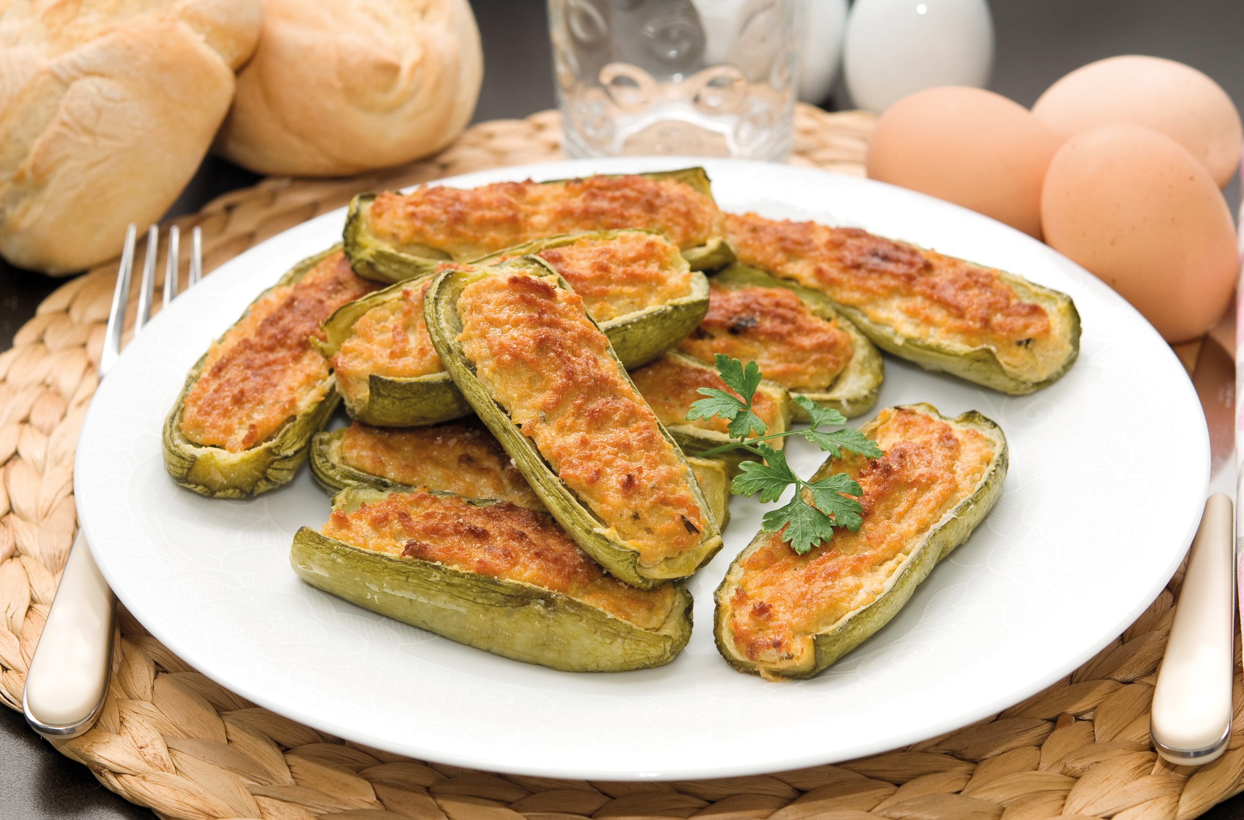 Zucchine al gratin