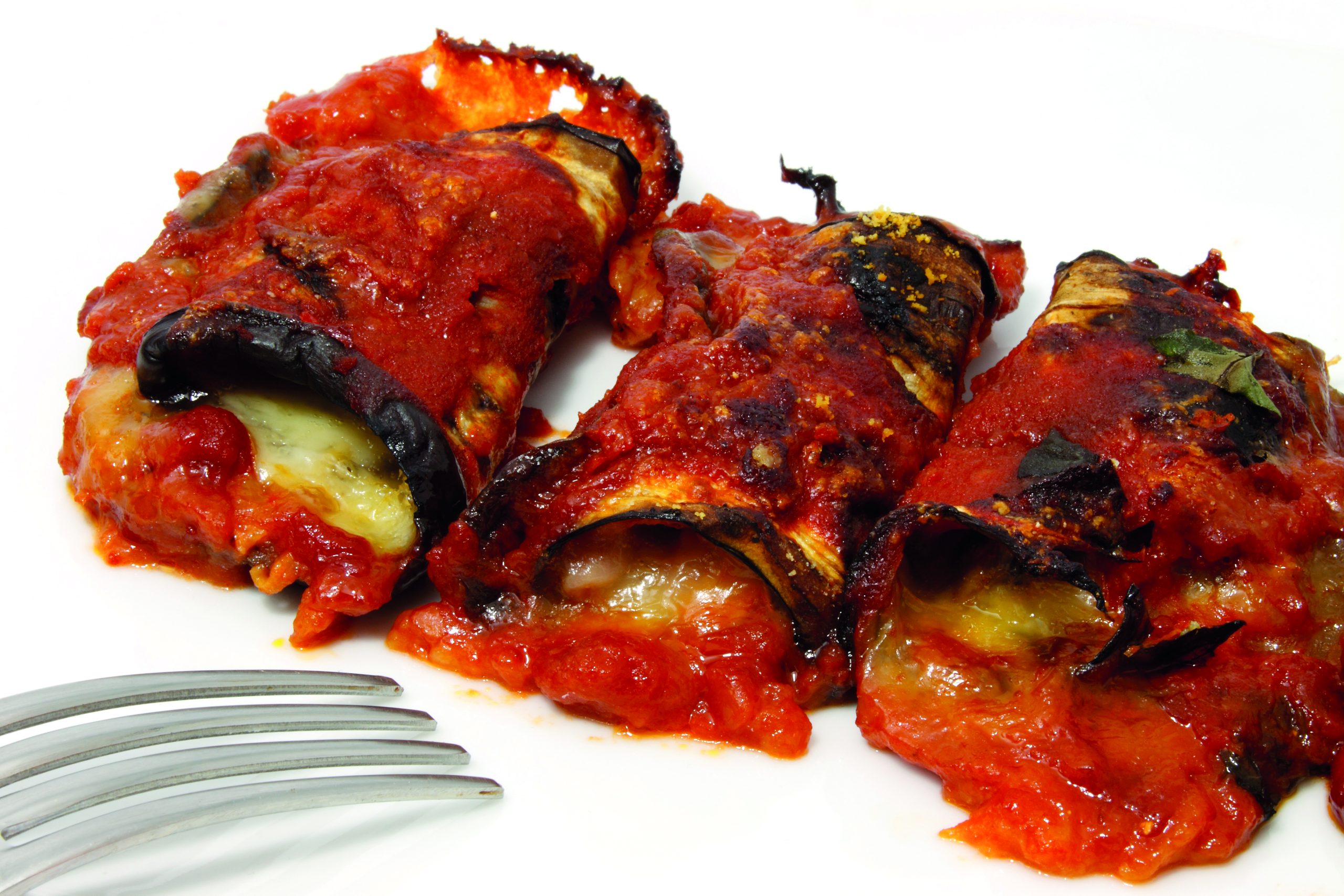 Involtini di melanzana fritti