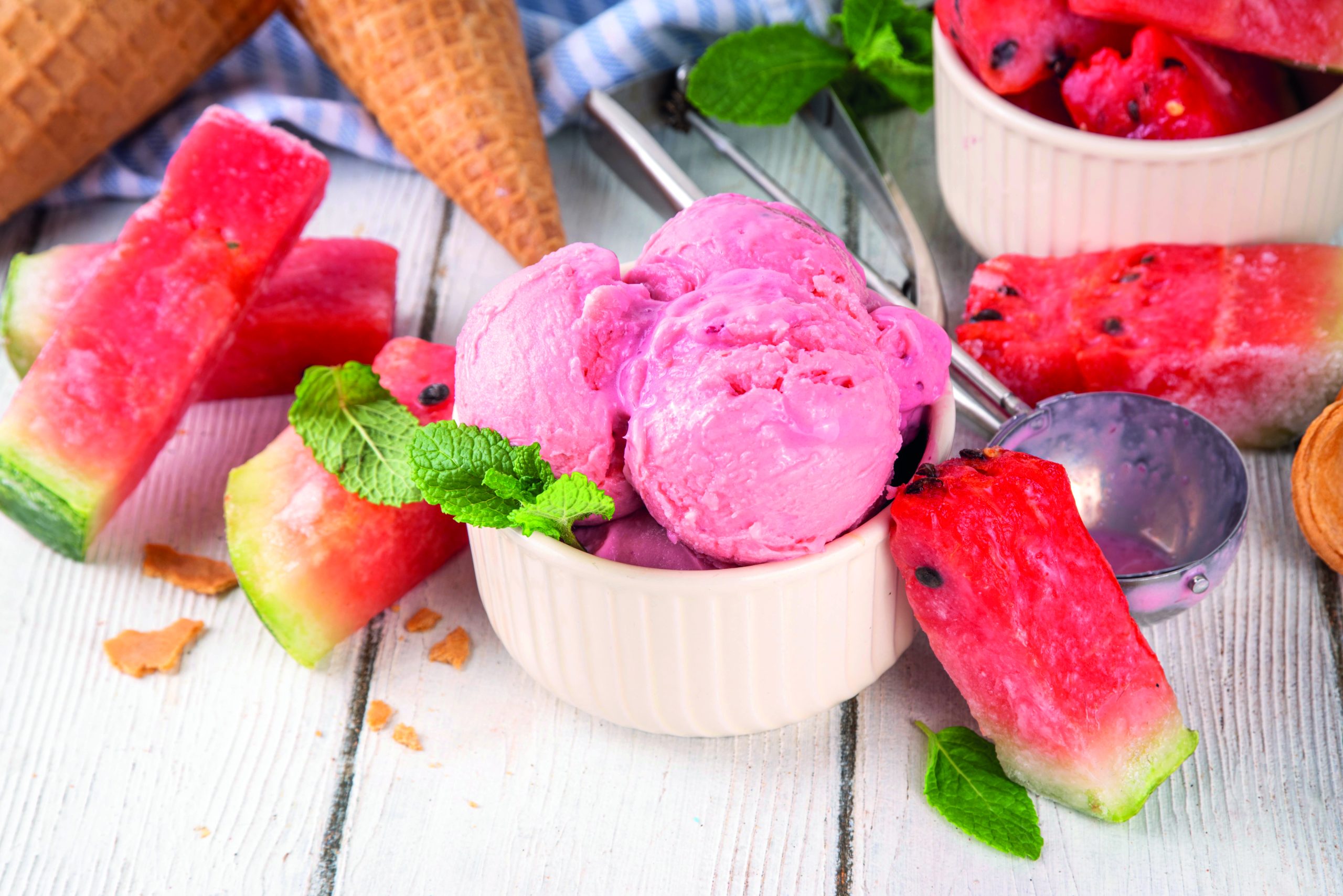 Sorbetto al cocomero