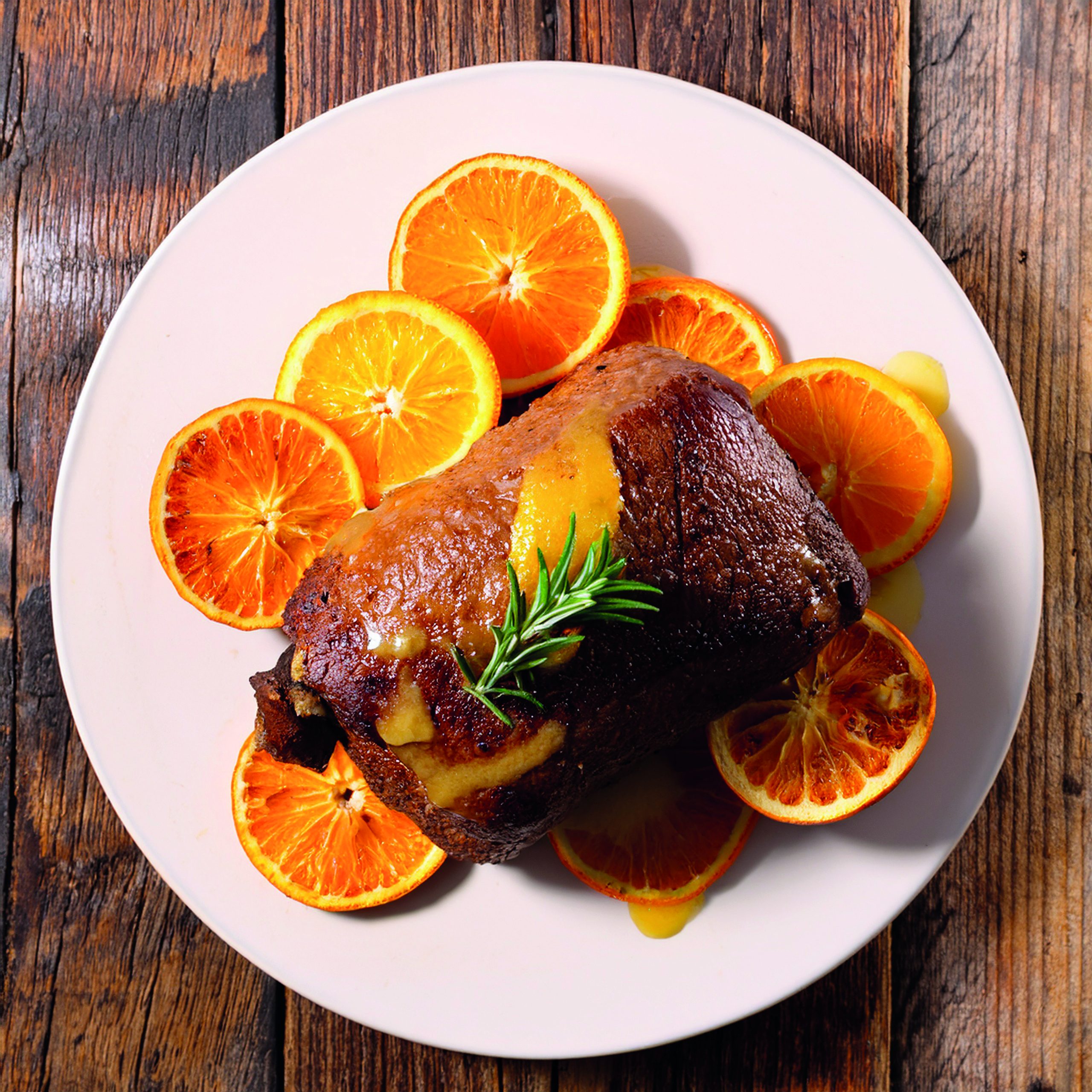 ARROSTO CON SALSA ALL’ARANCIA