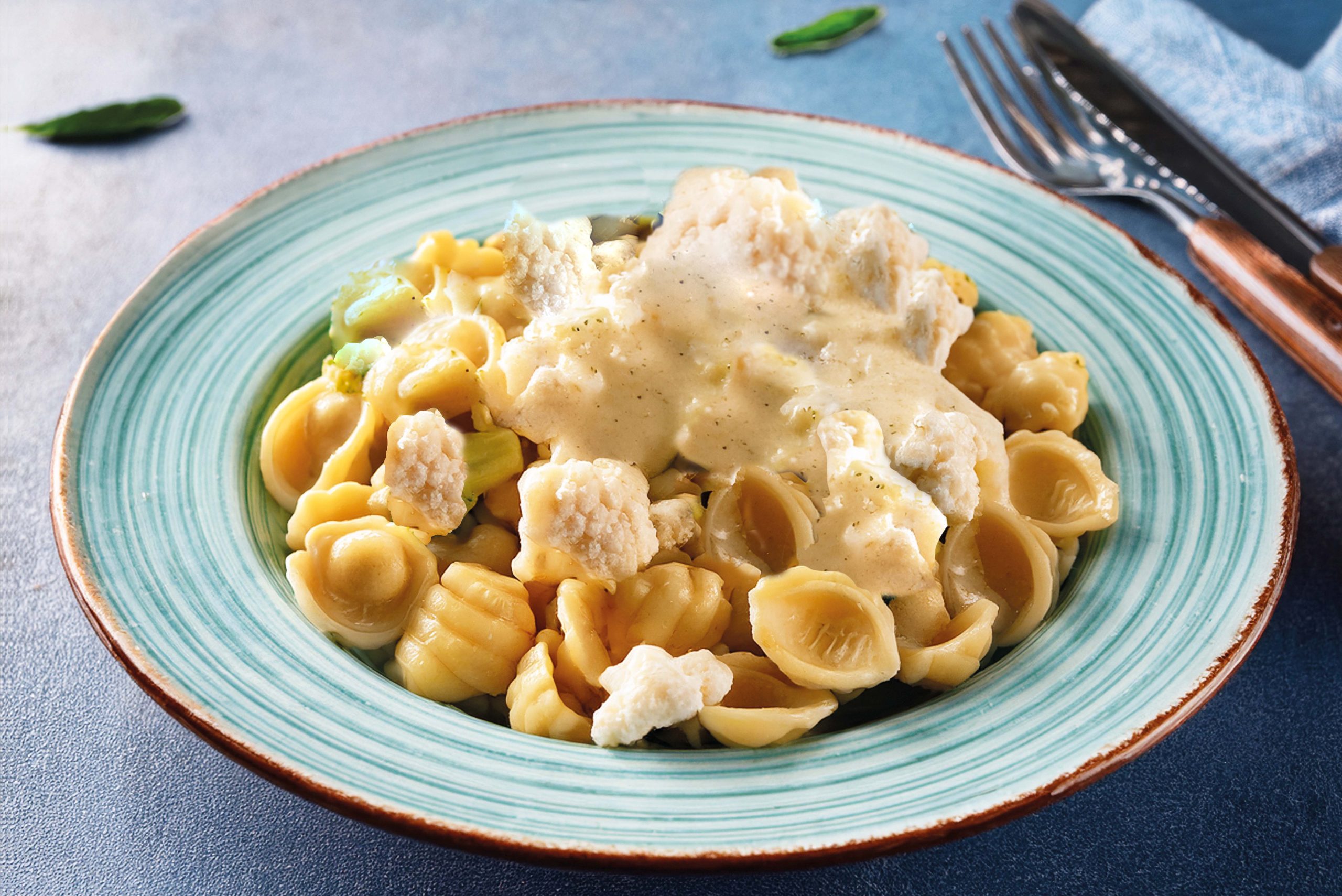 PASTA INTEGRALE CAVOLFIORI E GORGONZOLA